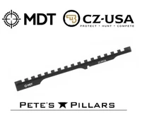 MDT CZ 457 Scope Base 20 MOA Picatinny Rail Clamp On Dovetail Adapter 104488-BLK