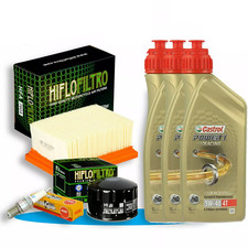 Tagliando BMW C 600 650 Sport KIT Castrol Racing 5W40 filtro olio aria candele