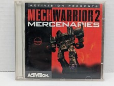 MechWarrior 2  Mercenaries PC CD control giant mech robots war game