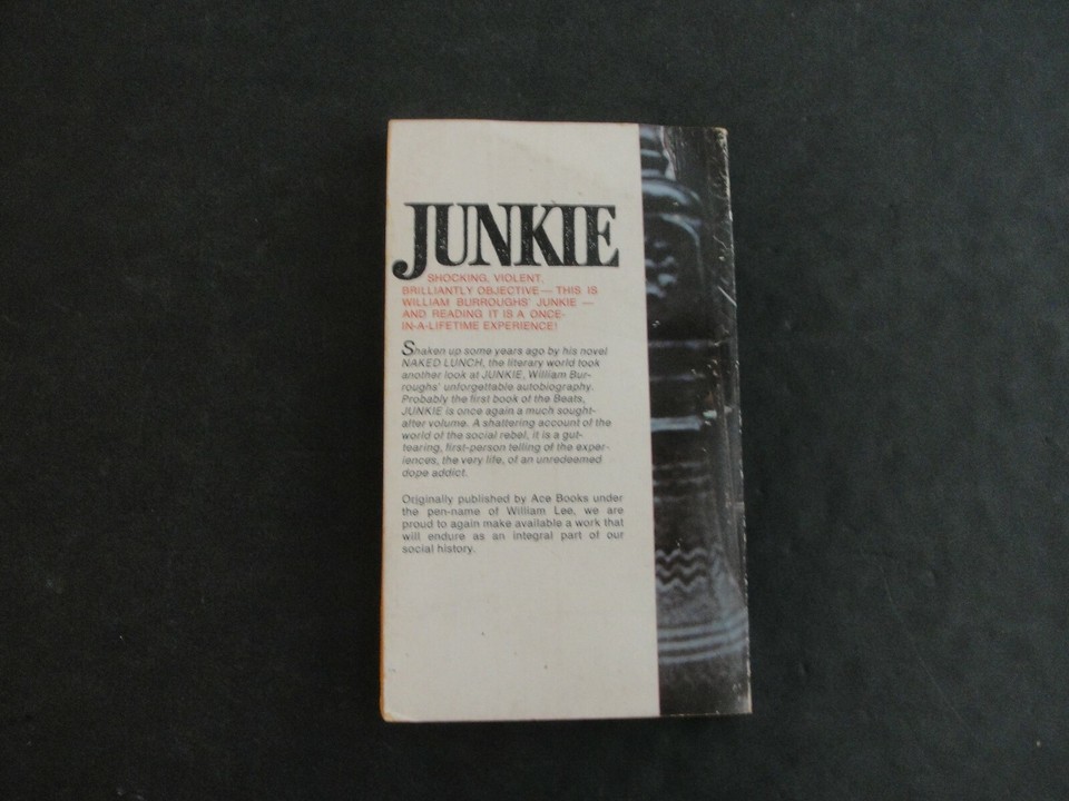 Junkie by William Burroughs (PB, Ace Books, 3rd printing, 1973) eBay