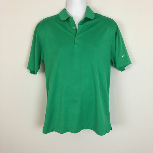 Nike Golf Shirt Mens Medium Kelly Green 