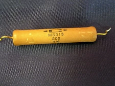 Power Film Resistors CADDOCK MS 313   200Ω   12.5 watt  1%  Non-Inductive  4 pcs