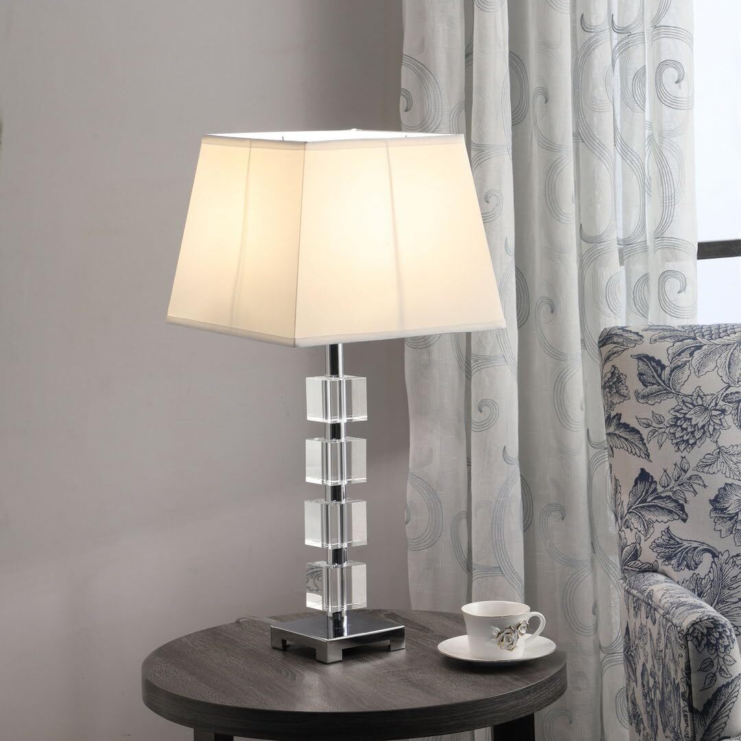 Holly-TL-00049-DX Table Lamp, 25Inch, White
