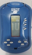 TETRIS Electronic Handheld Radica Lighted Travel Game Fliptop 2008 Tested/Works