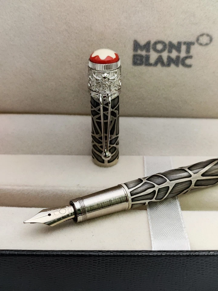 Montblanc Heritage Collection Rouge et Noir Spider Metamorphosis Fountain Pen - Image 2 of 4