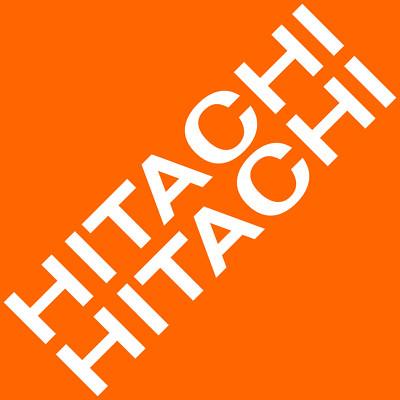 2 x HITACHI 95cm x 14,9cm aufkleber sticker bagger excavator