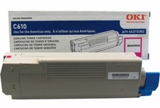 Oki C610 Original Magenta Toner Cartridge 6K Yield 44315302 - Free Shipping