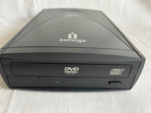 iomega model CDDVD482416E23 CD-RW DVD-ROM with power adapter and USB cable - 第 3/4 張圖片