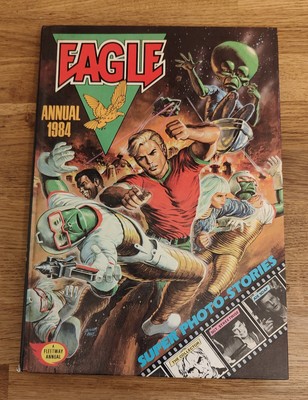 ANNUAL - Vintage Eagle Annual 1984 Hardcover British Comics 