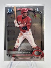 NAIBEL MARIANO 2025 BOWMAN BASE 1ST BOWMAN CHROME REDS PROSPECT #BCP-99