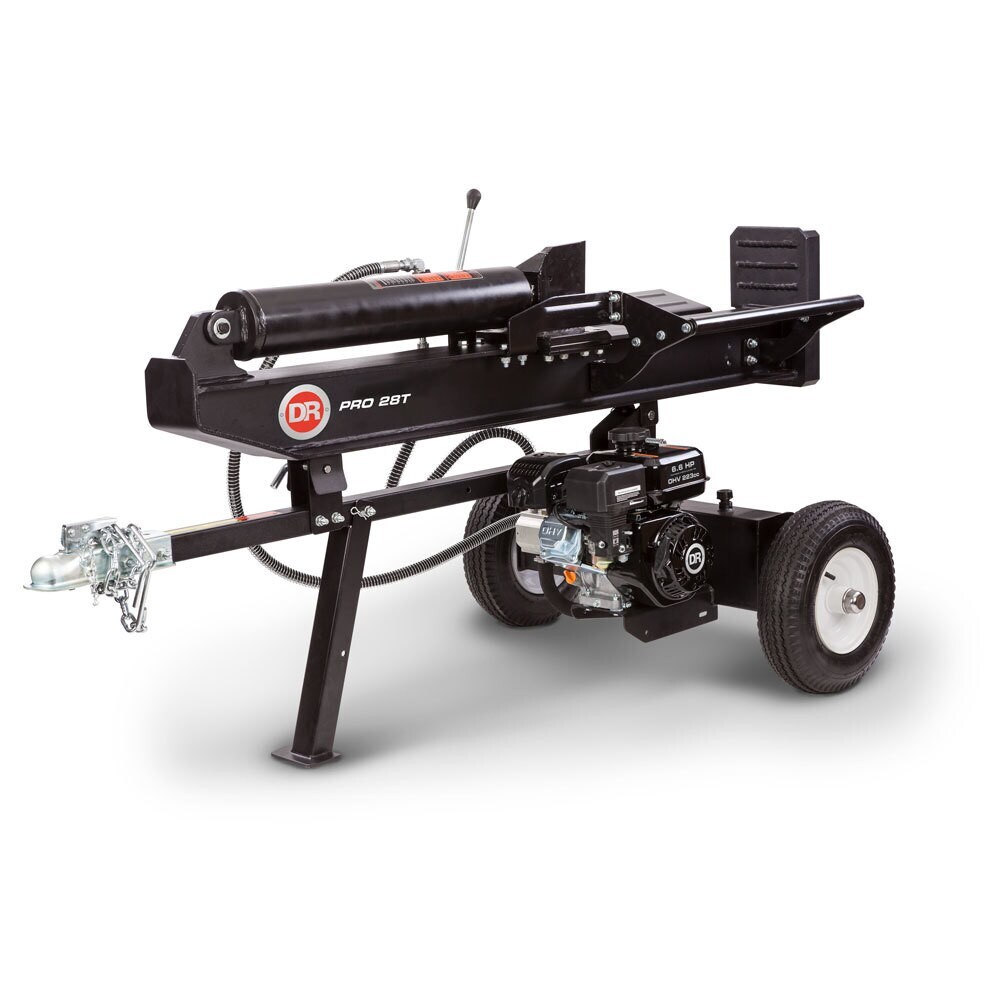 DR PRO 28T (28-Ton) 6.6 HP Horizontal / Vertical Log Splitter 696471098419  | eBay
