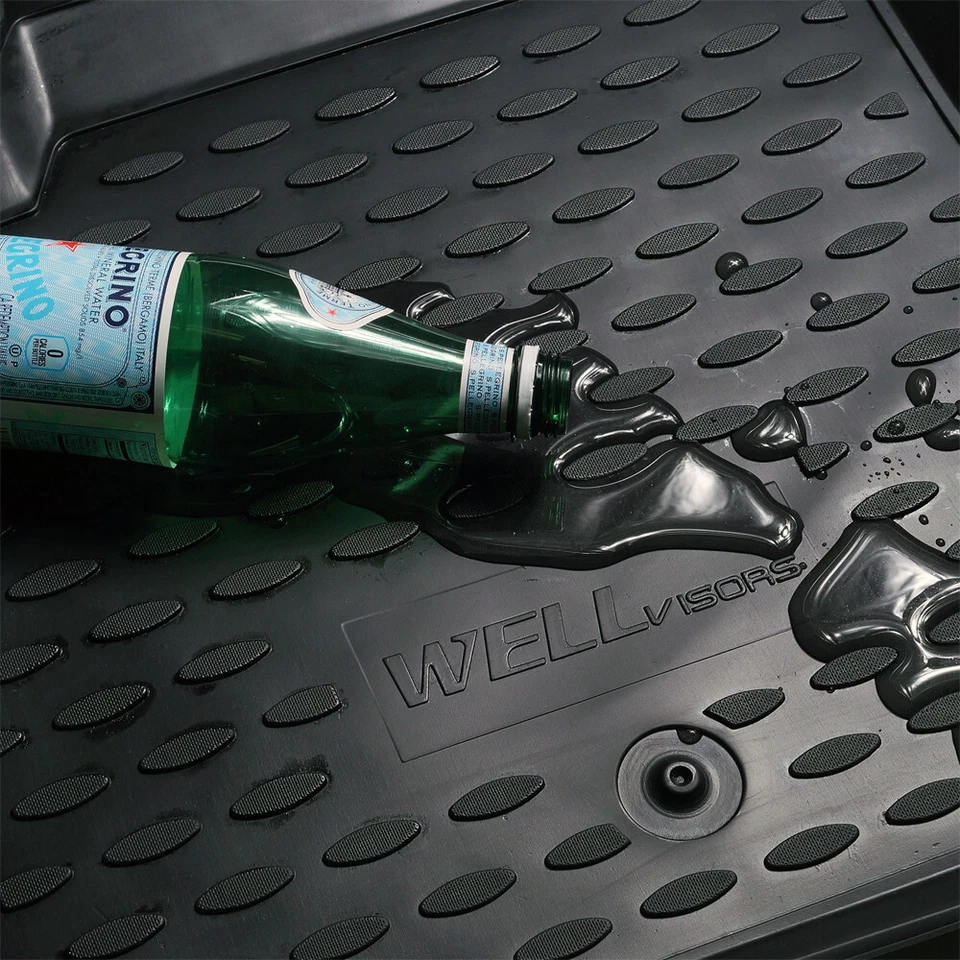 Forro de maletero para todo tipo de clima Wellvisors negro para Lexus IS250 IS350 ISF 2006-2014 Foto 3 de 4