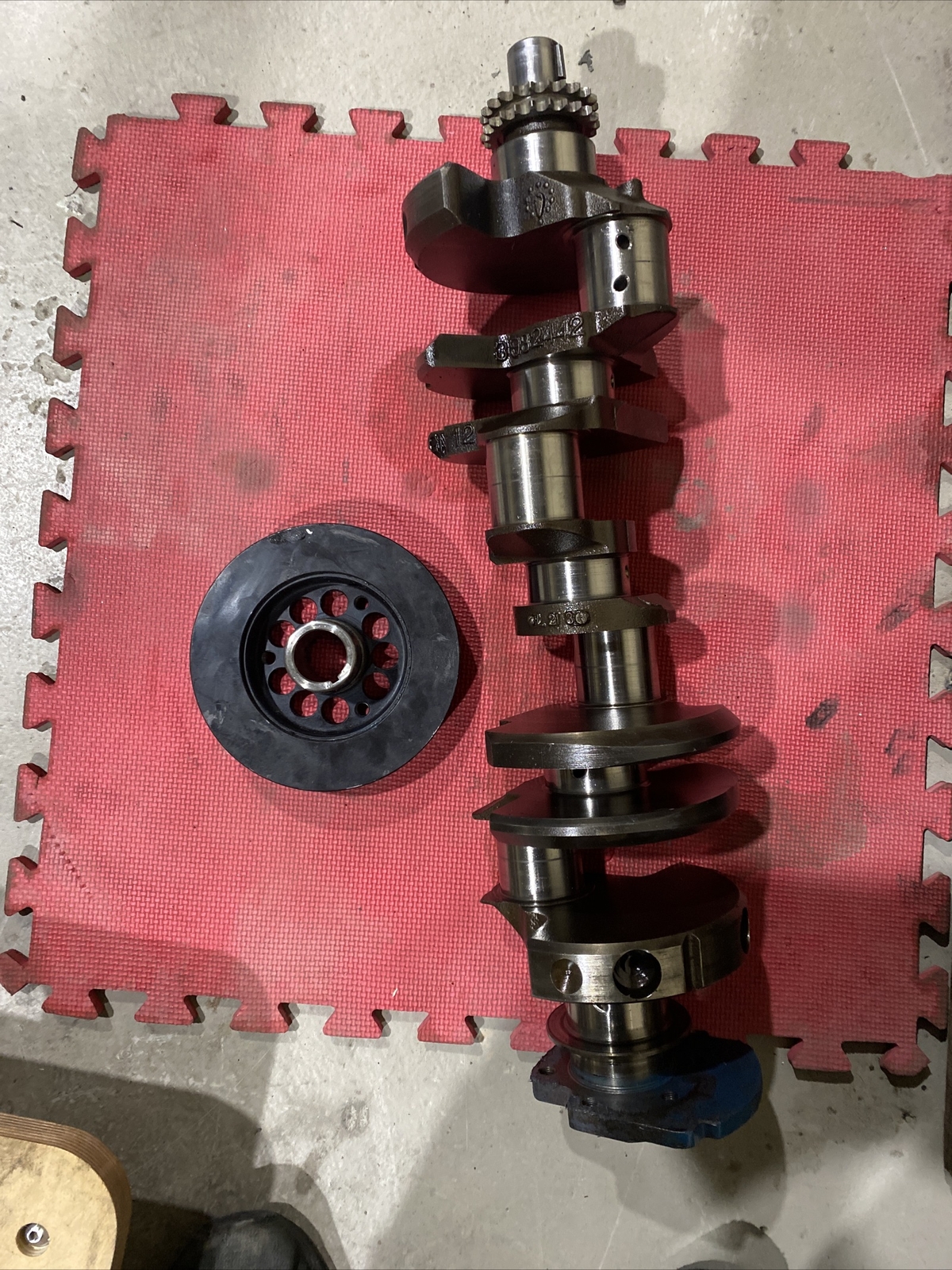 Chev Sbc 350 , 383, 400 3.480" Rotating Crank, Scat Rods Srp Pistons