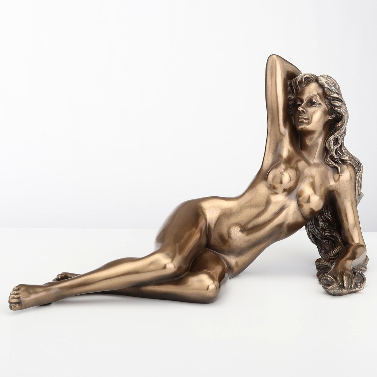 Veronese ベロネーゼ 裸婦像 女神像 置物 Veronese Design 8 5/8 Inch Nude Female Lying Pose Sculpture Cold