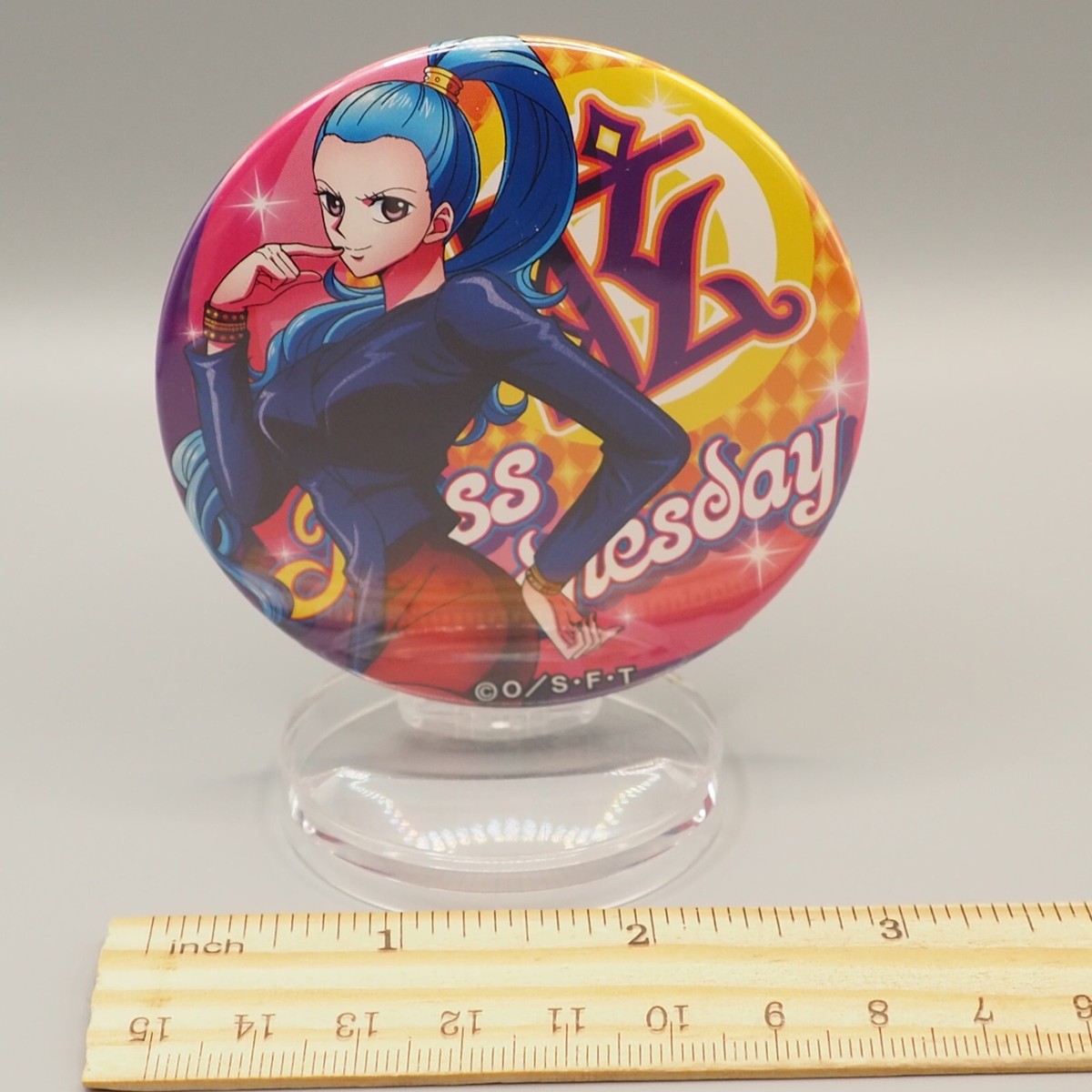 Miss Wednesday Nefeltari Vivi One Piece Can Badge Anime Japan