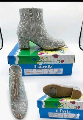 Link Rhinestone Girl Boots