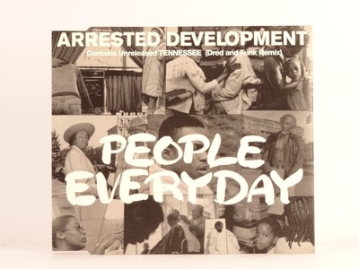 ARRESTED DEVELOPMENT PEOPLE EVERYDAY (D62) 4 Track CD Single Picture Sleeve COOL