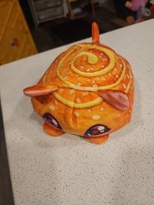 Cookeez Makery Baked Treatz 10" Plush Animal Stuffed Orange Cat Cinnamon Roll