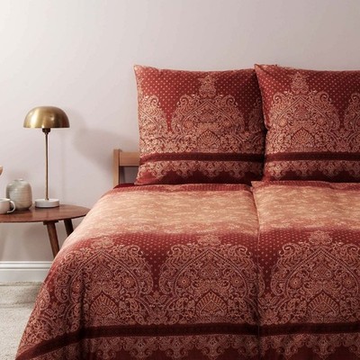 Bassetti Bettwäsche | TIVOLI R1 terra - DOUBLEFACE | 135/200, 80/80 cm