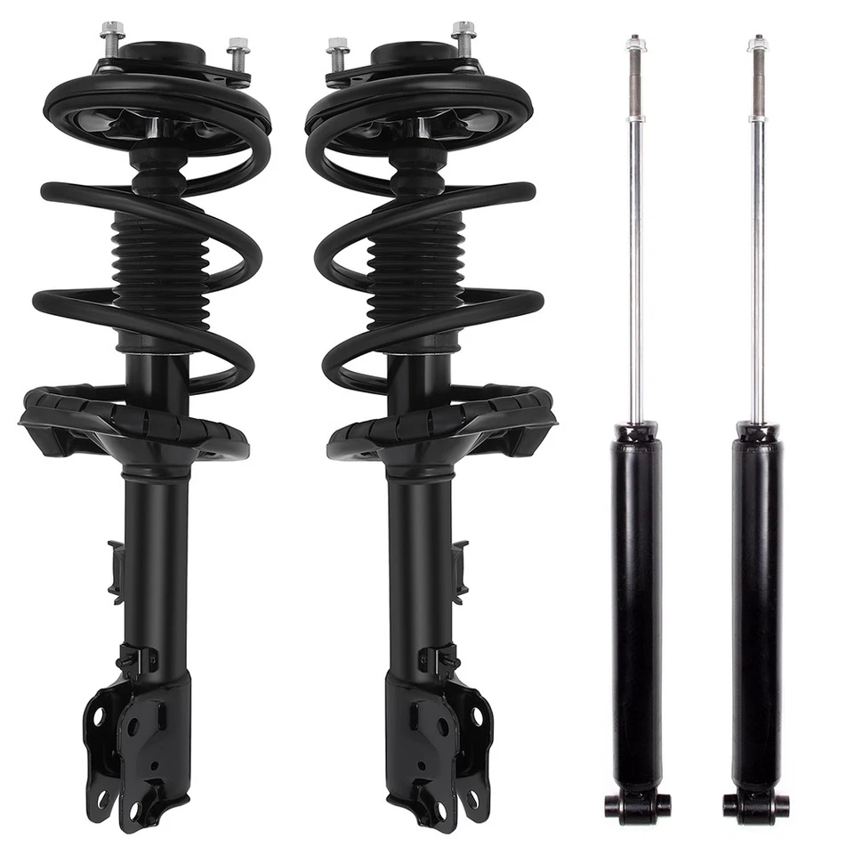Set of 4 Front Struts Rear Shock Absorbers For 2007-2009 Mitsubishi Outlander - Image 3 of 4