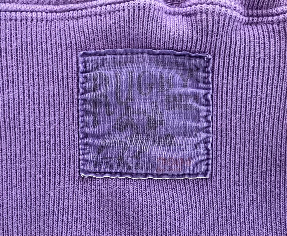 РЕГБИ Ralph Lauren выцветший слегка состаренный лаванды толстовка большой - Изображение 4 из 4