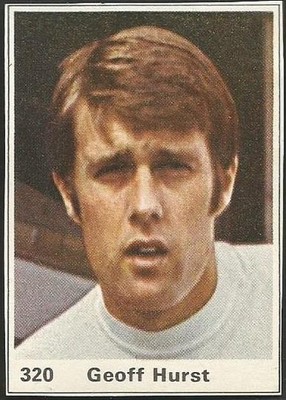 MARSHALL CAVENDISH TOP TEAMS 1971 - #320 - ENGLAND & WEST HAM UNITED - GEOFF HURST