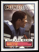 1983 Topps #55 Everson Walls