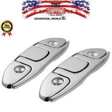 YUSOVE Boat Folding Cleat 4-1/2" 316 Stainless Steel Marine Flip Up Dock Cleat,P