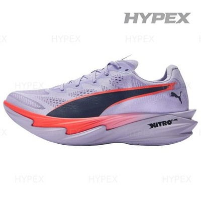 PUMA Deviate Nitro Elite 4 Running Shoes Women's Lavender  312128-08 New Size