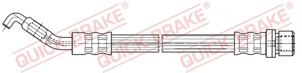 Bremsschlauch Quick Brake 50.056 FüR Corolla Toyota M10X1 NDE120_ NDE120R VVT-image