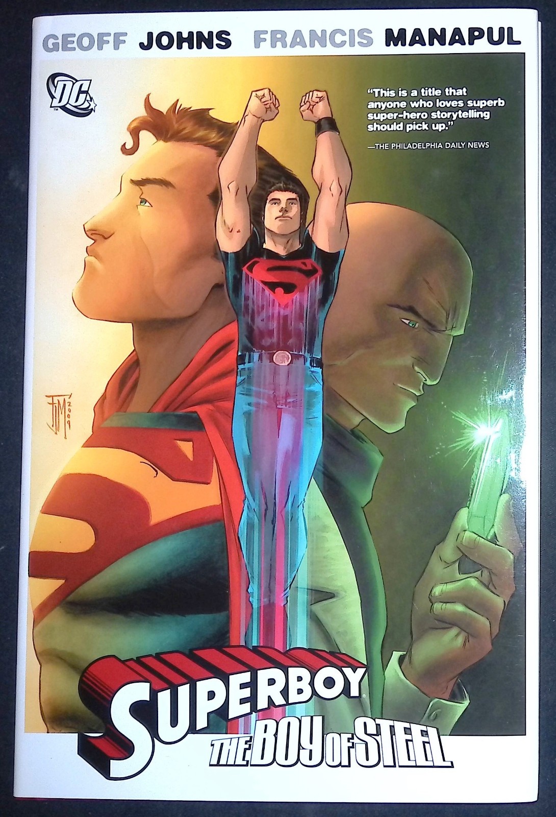Superboy The Boy Of Steel Marvel Comics Hardcover Graphic Novel Geoff Johns