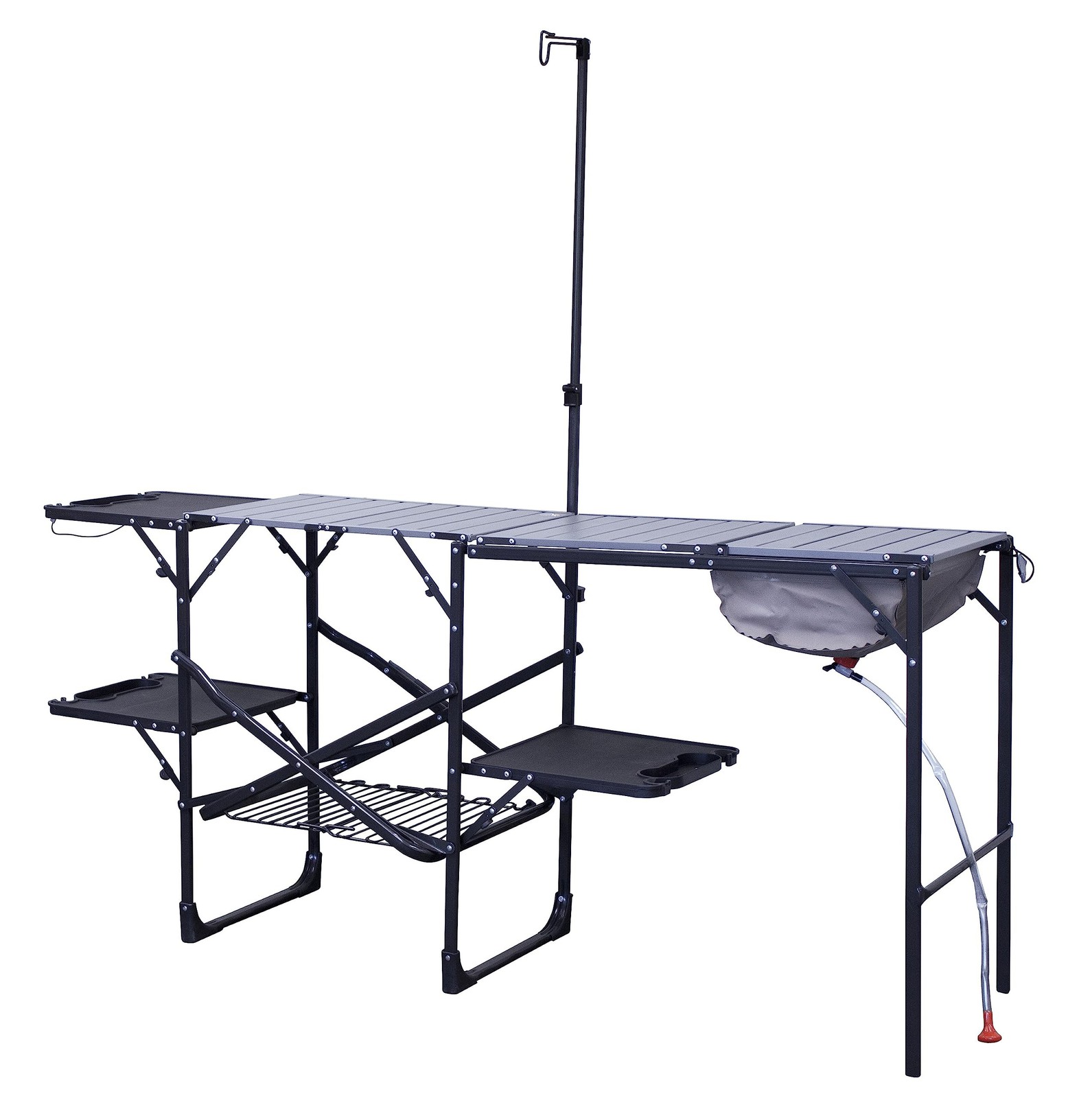 GCI OUTDOOR Master Cook Station | Portable Folding Kitchen Table with Soft Sh...