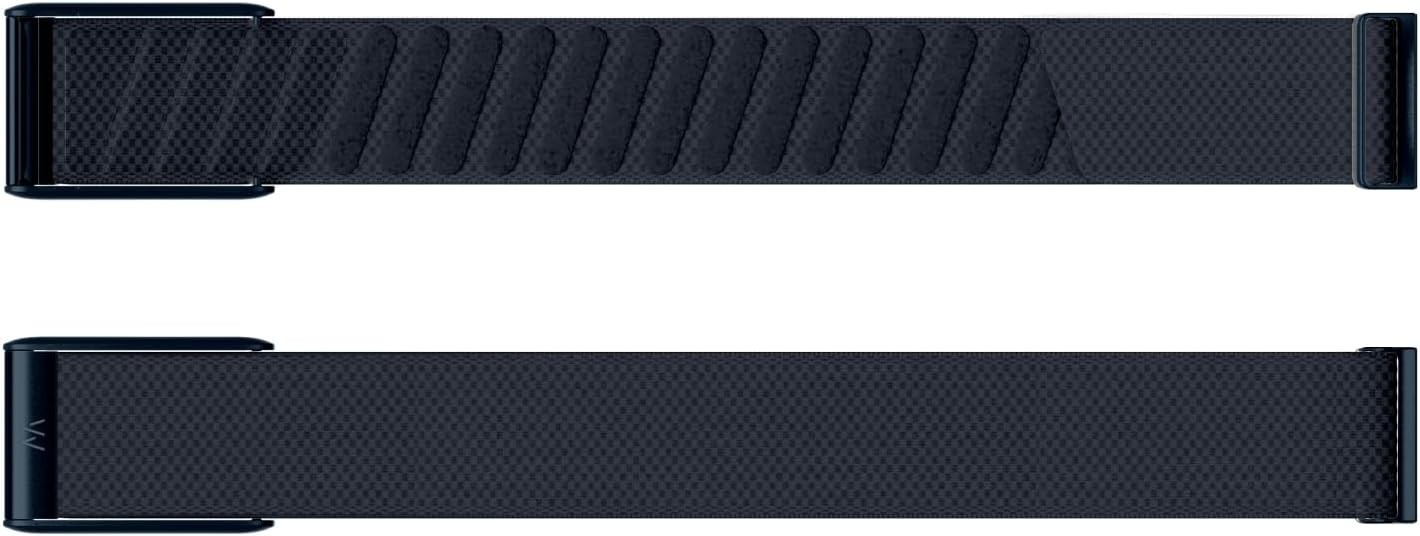 5.0/MG SuperKnit ECG Compatible Band for Active Lifestyles - Midnight Color