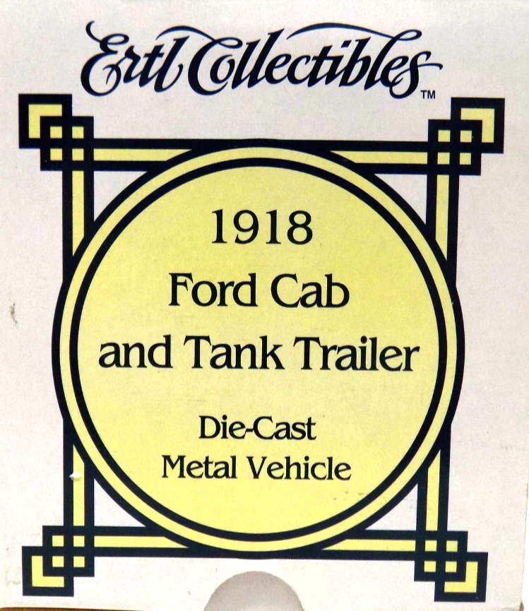 Ertl # 19718 TEXACO YOCUM OIL COMPANY 1918 FORD RUNABOUT TANKER TRAILER TRUCK - Image 3 of 4