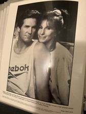 Vintage Barbra Streisand Jeff Bridges Mirror Has Two Faces Movie Still 1996 B W