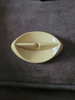 Tupperware Spoon Knife Rest Gadget Counter Saver Harvest Gold 1970's 1263-8