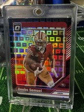 2024 Panini Donruss Optic - Deebo Samuel #172 Black Pandora Prizm /25