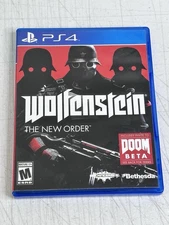 Wolfenstein The New Order PS4 Complete Tested Disc Bethesda Shooter Resistance