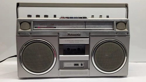 Vintage Panasonic RX-5030 AM / FM Stereo Cassette BoomBox Radio Recorder - WORKS