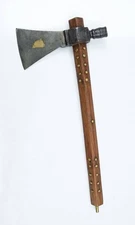 French Chippewa Brass-Heart Pipe Tomahawk – Deepeeka