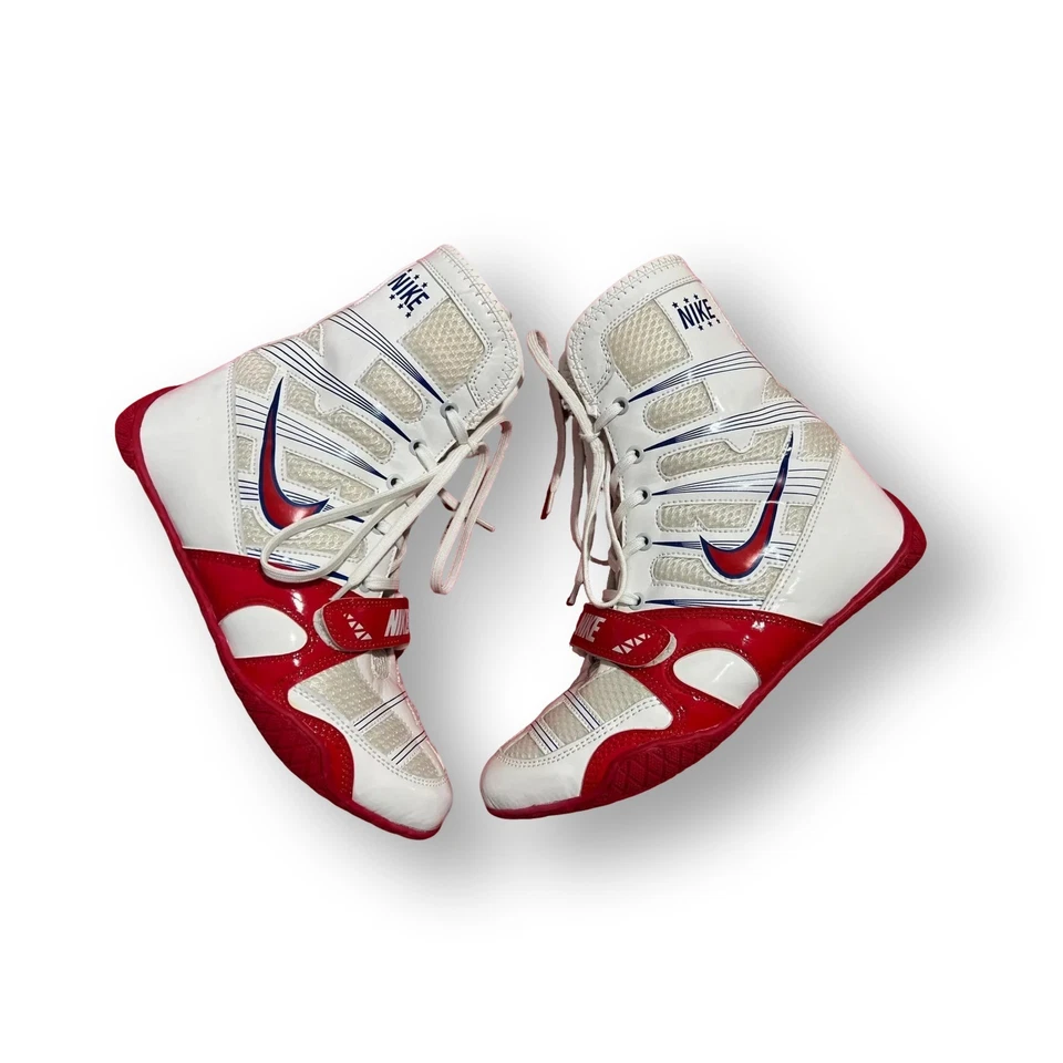 Zapatos de Boxeo Estilo HyperKO Totalmente Personalizados Malla Soporte Tobillo Alto, Entrenamiento Lucha Foto 4 de 4