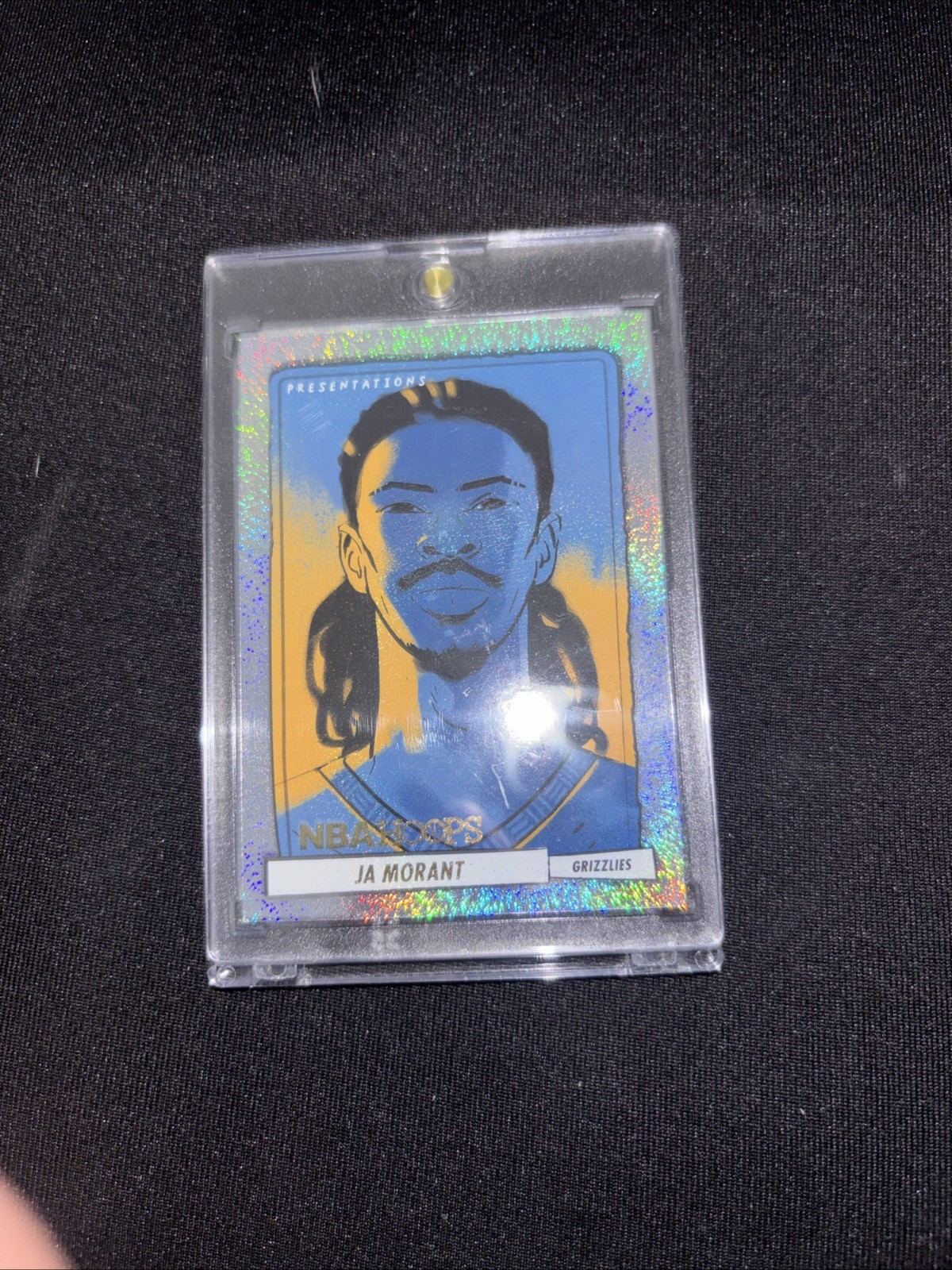 Ja Morant 2023 Panini NBA Hoops Premium Presentations #5 Scoped SSP Chase Pack