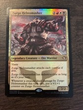 MTG Zurgo Helmsmasher Duel Deck Mythic J