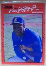 1990 Donruss Baseball Card Of Ken Griffey Jr #365