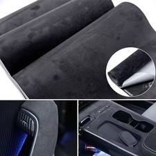30*150cm Black Self-Adhesive Suede Velvet LinerRoll for Car Interior/Jewelry Box