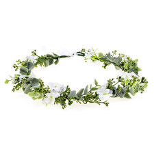 Vividsun Bridal Green Leaf Crown Bohemian Headpiece Floral Headband Photo Prop
