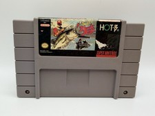 Super Black Bass Fishing Game SNES Cartridge Super Nintendo Tested