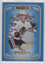 2019-20 Upper Deck Stature Rookies Blue 28/35 Adam Boqvist #102 8tn