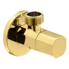 Valve NPT 1/2 Inlet X 3/8 Outlet 1/4 Quarter Turn Handle Angle Stop Valve