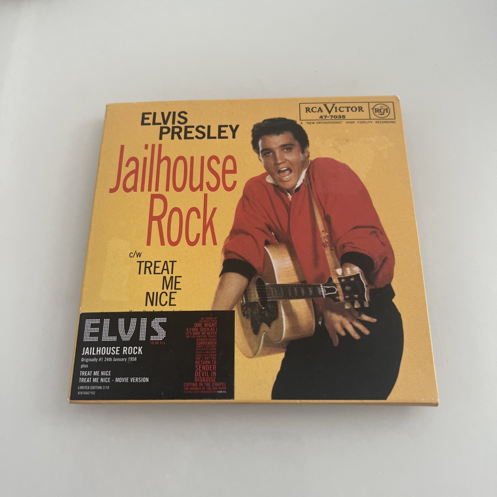 Jailhouse Rock by Elvis Presley (CD, 2005) Ltd Ed 3 Track CD Single VGC